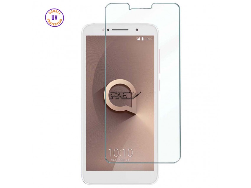 Protector Pantalla ALCATEL 1C 2019 Cristal Templado, Doble Protección UV