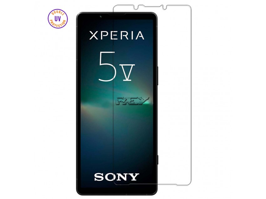 Protector Pantalla SONY XPERIA 5 V Cristal Templado, Doble Protección UV