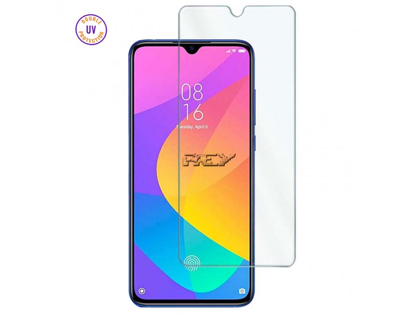 Protector Pantalla XIAOMI CC9 Cristal Templado, Doble Protección UV