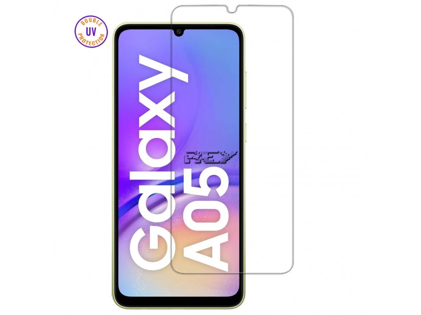 Protector Pantalla SAMSUNG GALAXY A05s 4G Cristal Templado, Doble Protección UV