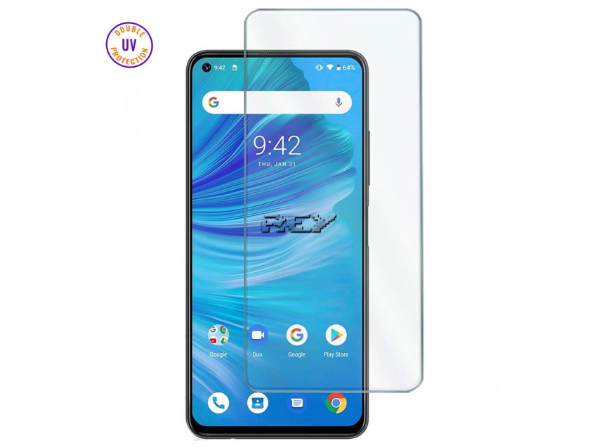 Protector Pantalla UMIDIGI F2 Cristal Templado, Doble Protección UV