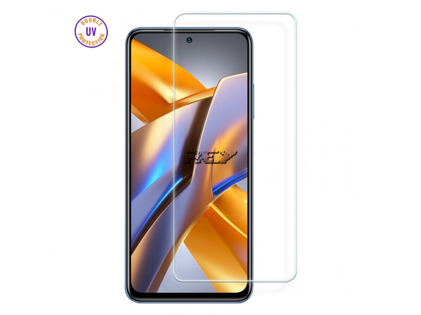 Protector Pantalla POCO M5S Cristal Templado, Doble Protección UV