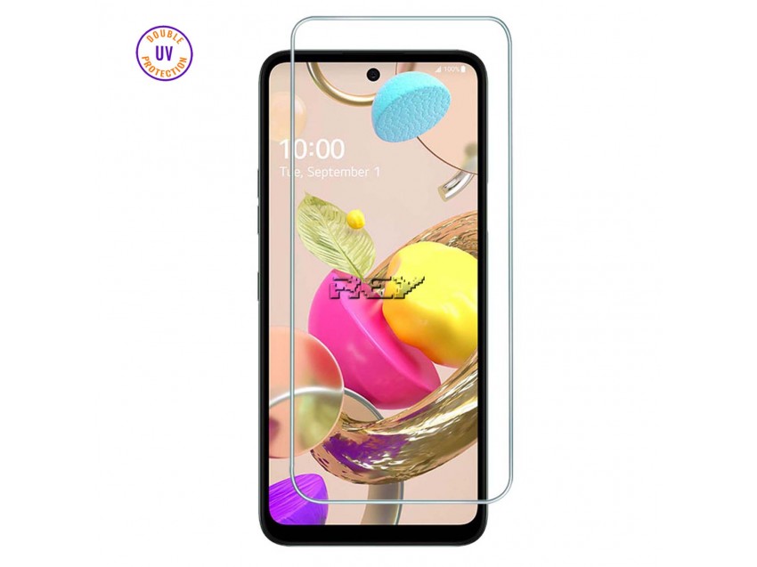 Protector Pantalla LG K42 2021 Cristal Templado, Doble Protección UV