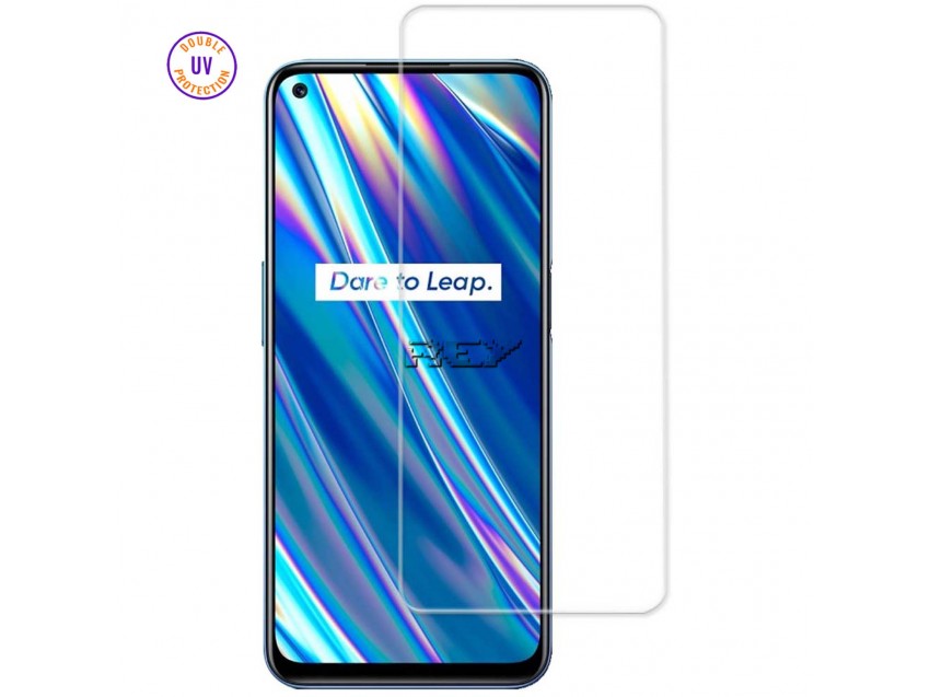 Protector Pantalla REALME Q3 5G Cristal Templado, Doble Protección UV