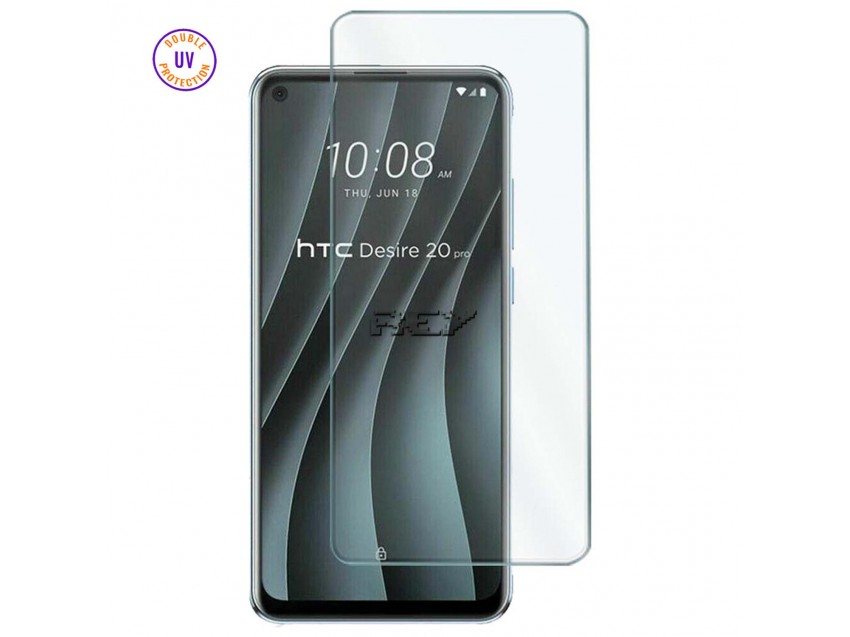 Protector Pantalla HTC DESIRE 20 PRO Cristal Templado, Doble Protección UV