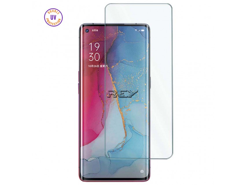 Protector Pantalla OPPO RENO 3 PRO Cristal Templado, Doble Protección UV
