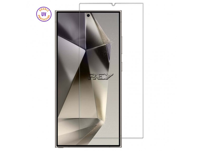 Protector Pantalla SAMSUNG GALAXY S24 ULTRA Cristal Templado, Doble Protección UV