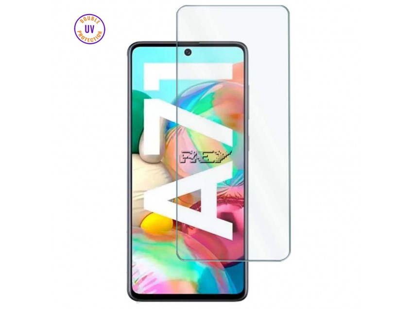 Protector Pantalla SAMSUNG GALAXY A71 Cristal Templado, Doble Protección UV