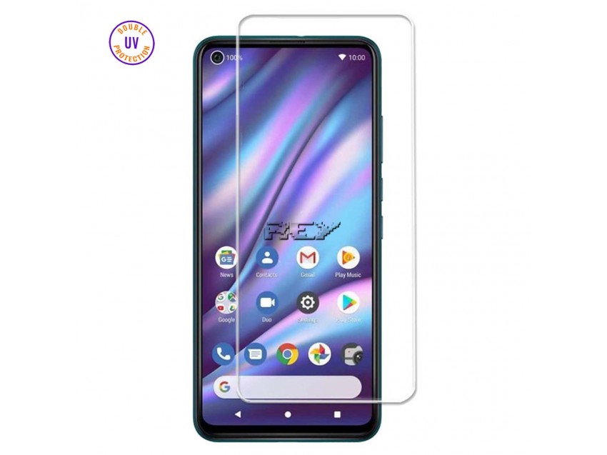 Protector Pantalla WIKO VIEW5 PLUS Cristal Templado, Doble Protección UV