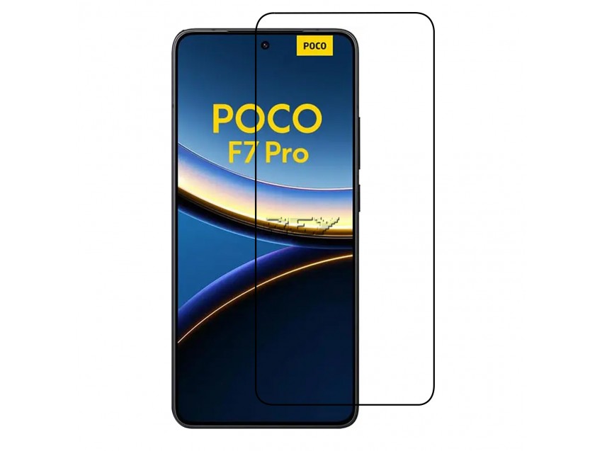 Protector Pantalla XIAOMI POCO F7 ULTRA Cristal Templado 3D Negro