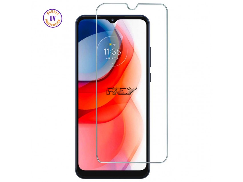 Protector Pantalla MOTO E40 Cristal Templado, Doble Protección UV