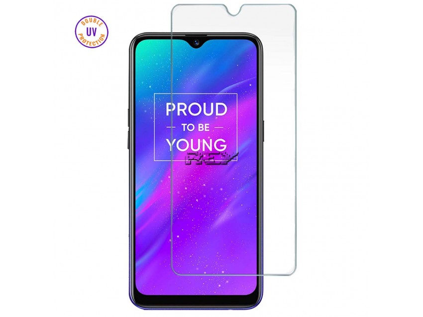 Protector Pantalla REALME V3 Cristal Templado, Doble Protección UV