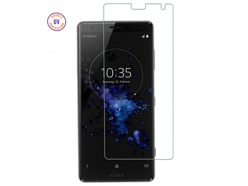 Protector Pantalla SONY XPERIA XZ2 Cristal Templado, Doble Protección UV