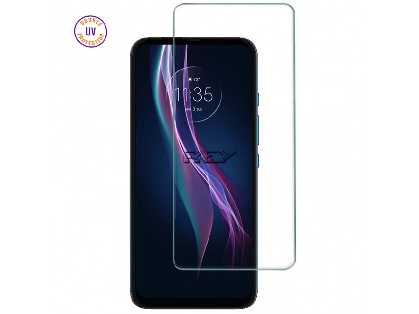 Protector Pantalla MOTOROLA ONE FUSION Cristal Templado, Doble Protección UV