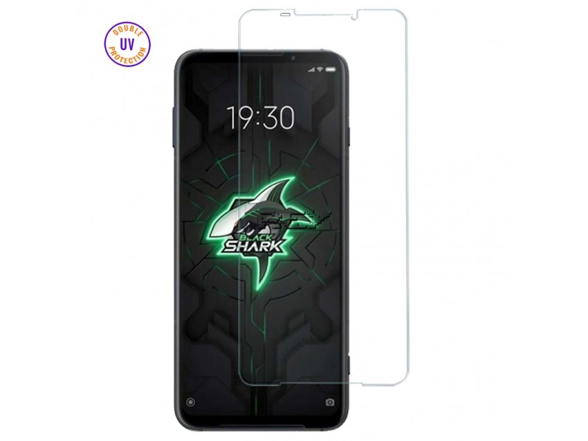 Protector Pantalla BLACK SHARK 3 Cristal Templado, Doble Protección UV