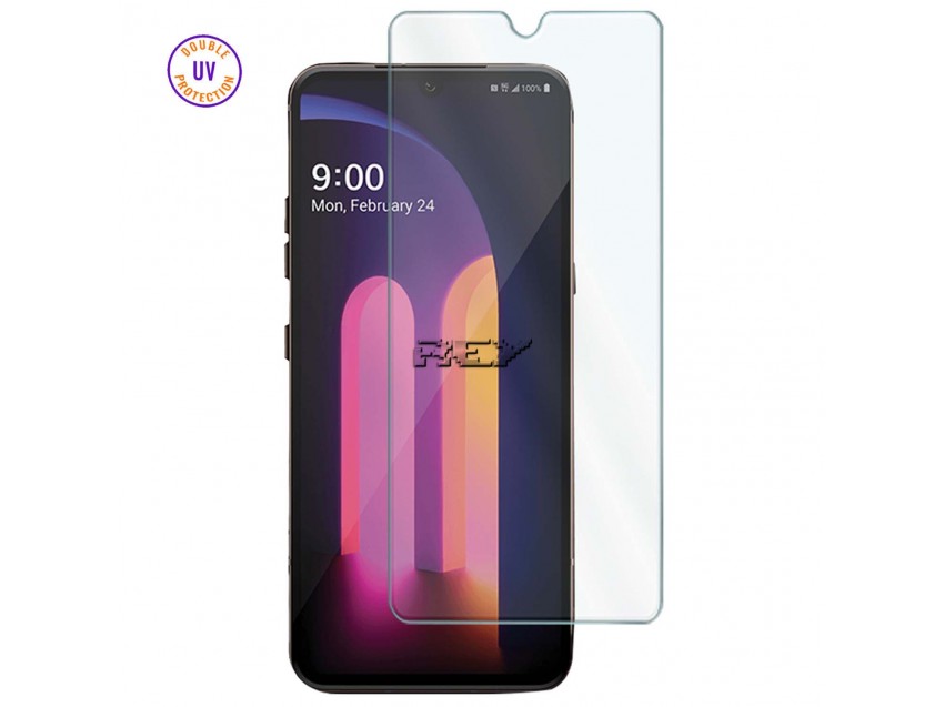 Protector Pantalla LG V60 THINQ 5G Cristal Templado, Doble Protección UV