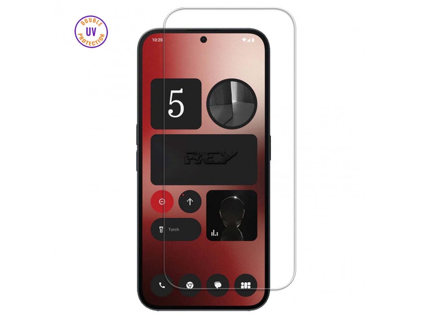 Protector Pantalla NOTHING PHONE 2A 5G Cristal Templado, Doble Protección UV