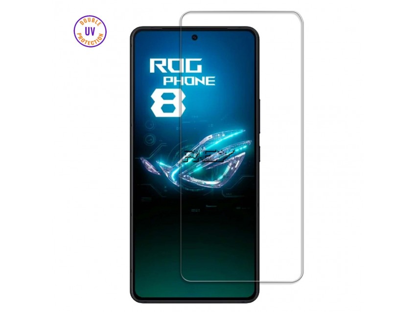 Protector Pantalla ASUS ROG PHONE 8 PRO 5G Cristal Templado, Doble Protección UV