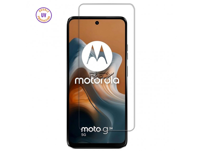 Protector Pantalla MOTOROLA MOTO G13 4G Cristal Templado, Doble Protección UV