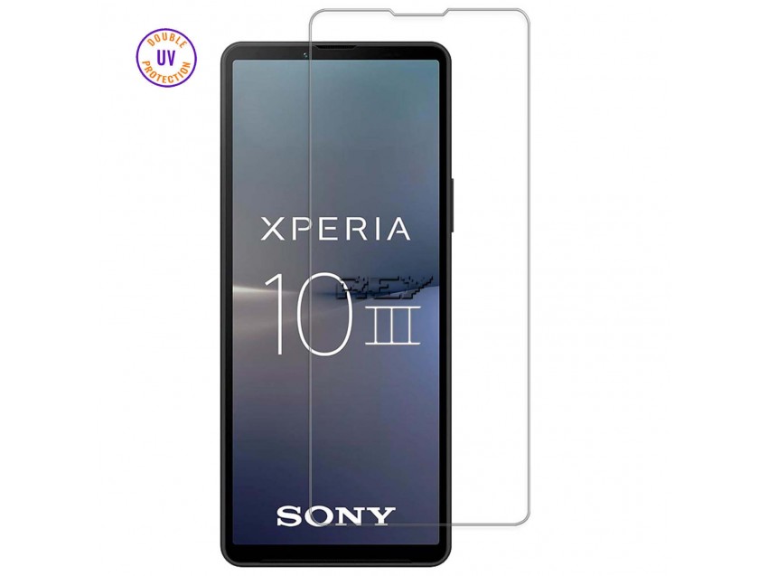 Protector Pantalla SONY XPERIA 10 VI Cristal Templado, Doble Protección UV