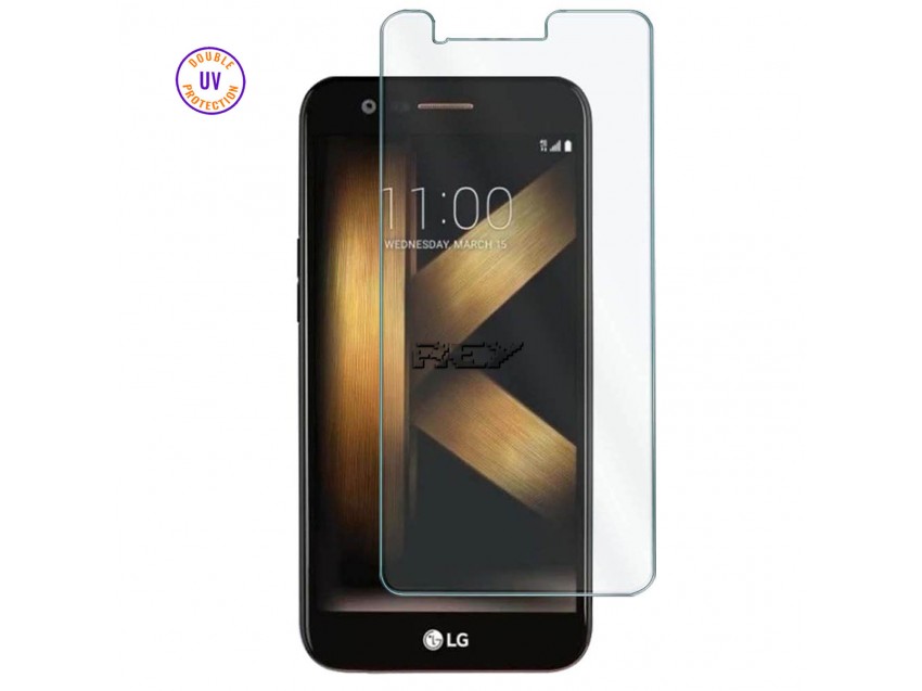 Protector Pantalla LG K20 Cristal Templado, Doble Protección UV