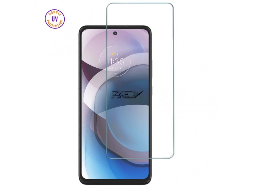 Protector Pantalla MOTOROLA MOTO ONE 5G ACE Cristal Templado, Doble Protección UV