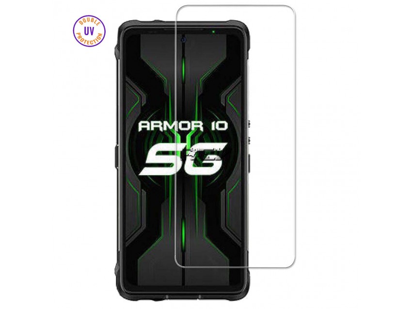 Protector Pantalla ULEFONE ARMOR 10 Cristal Templado, Doble Protección UV