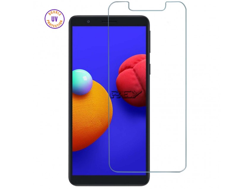 Protector Pantalla SAMSUNG GALAXY M01 CORE Cristal Templado, Doble Protección UV