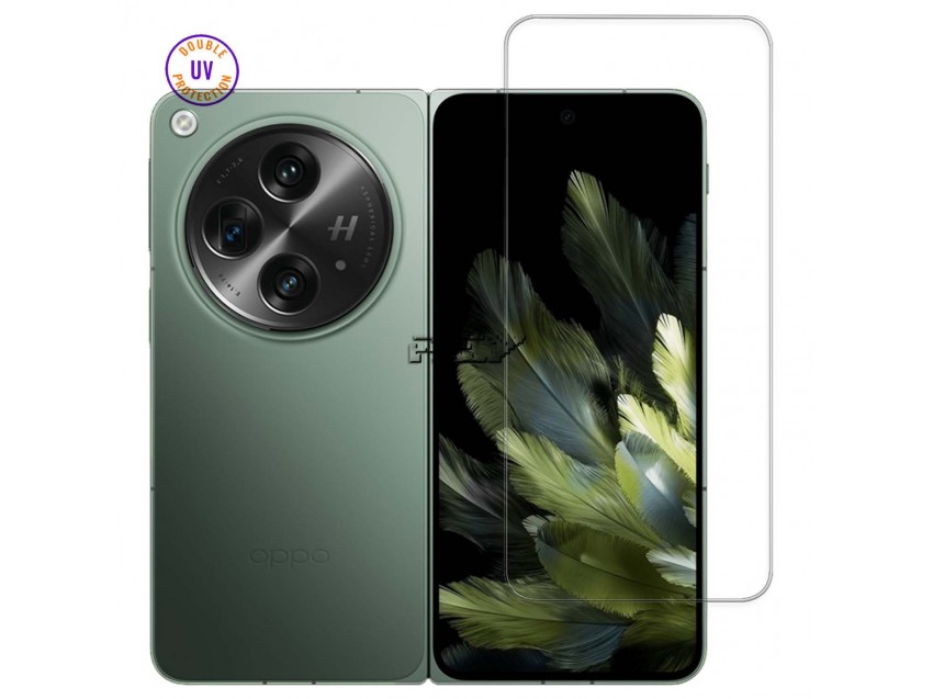 Protector Pantalla OPPO FIND N3 Cristal Templado, Doble Protección UV