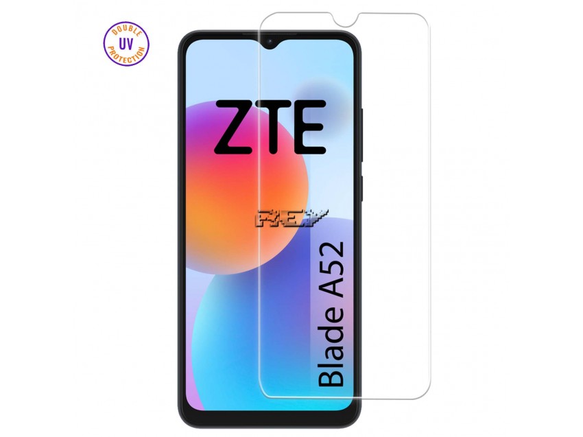 Protector Pantalla ZTE BLADE A52 LITE Cristal Templado, Doble Protección UV