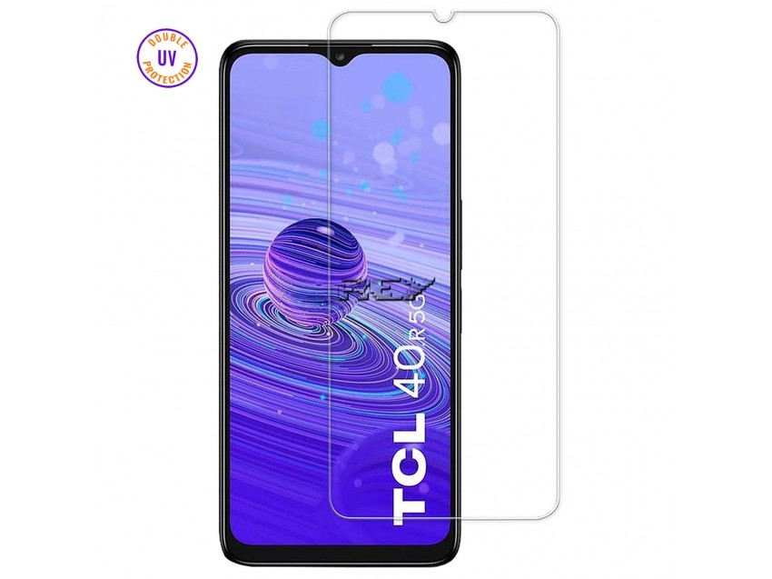 Protector Pantalla TCL 40 R 5G Cristal Templado, Doble Protección UV