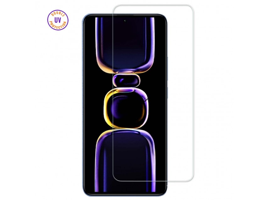 Protector Pantalla XIAOMI POCO F5 PRO Cristal Templado, Doble Protección UV