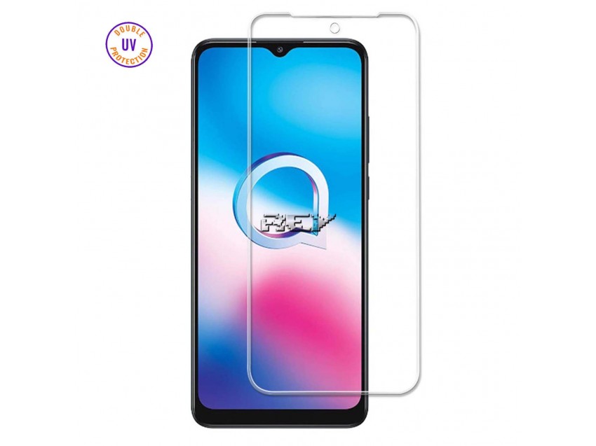 Protector Pantalla ALCATEL 3X PLUS Cristal Templado, Doble Protección UV