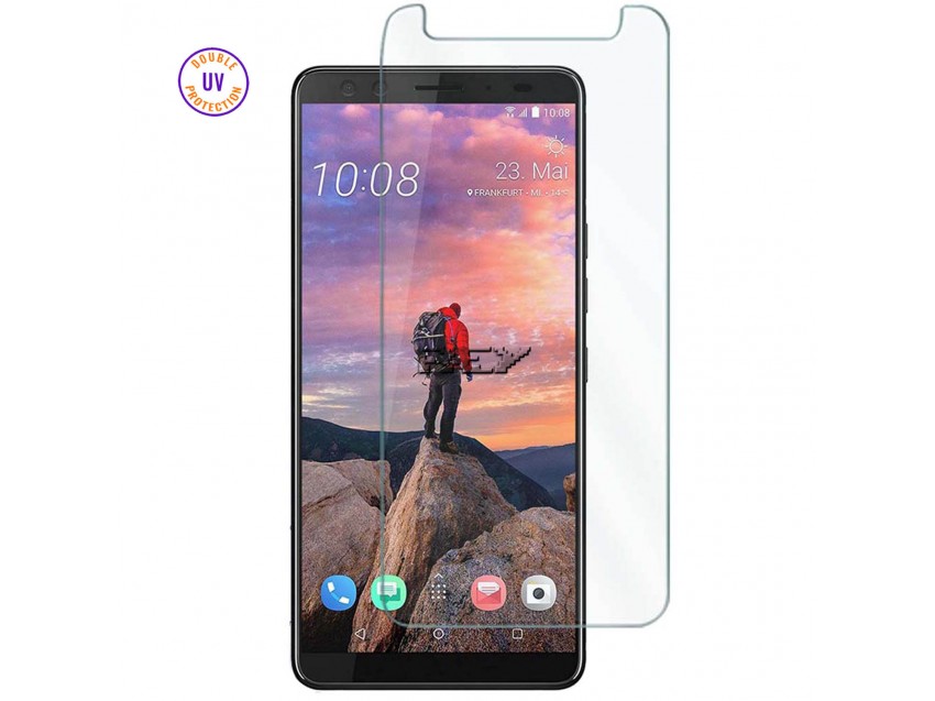 Protector Pantalla HTC U12 PLUS Cristal Templado, Doble Protección UV