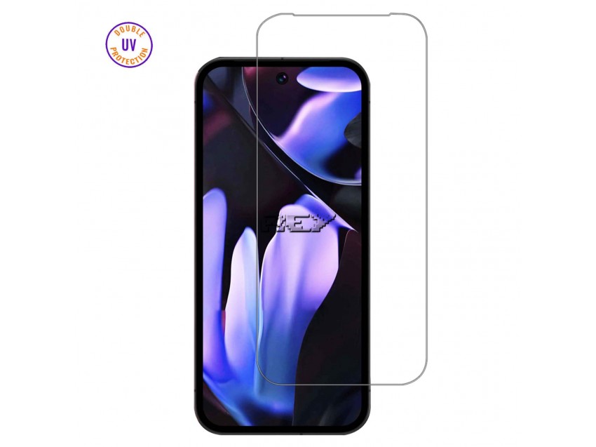 Protector Pantalla GOOGLE PIXEL 9A Cristal Templado, Doble Protección UV
