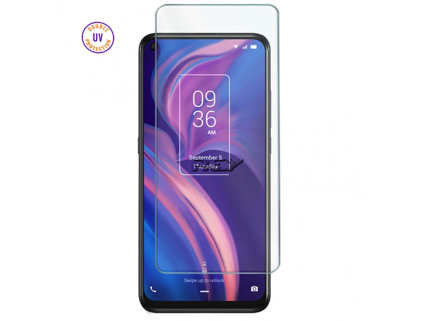 Protector Pantalla TCL PLEX Cristal Templado, Doble Protección UV