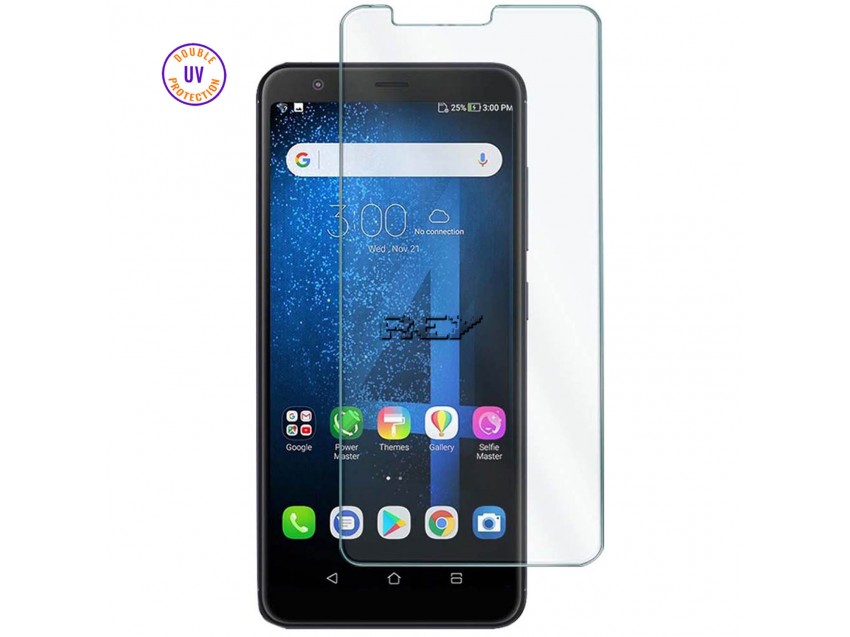 Protector Pantalla ASUS ZENFONE MAX PLUS M1 ( ZB570TL ) Cristal Templado, Doble Protección UV