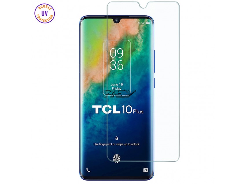 Protector Pantalla TCL 10 PLUS Cristal Templado, Doble Protección UV