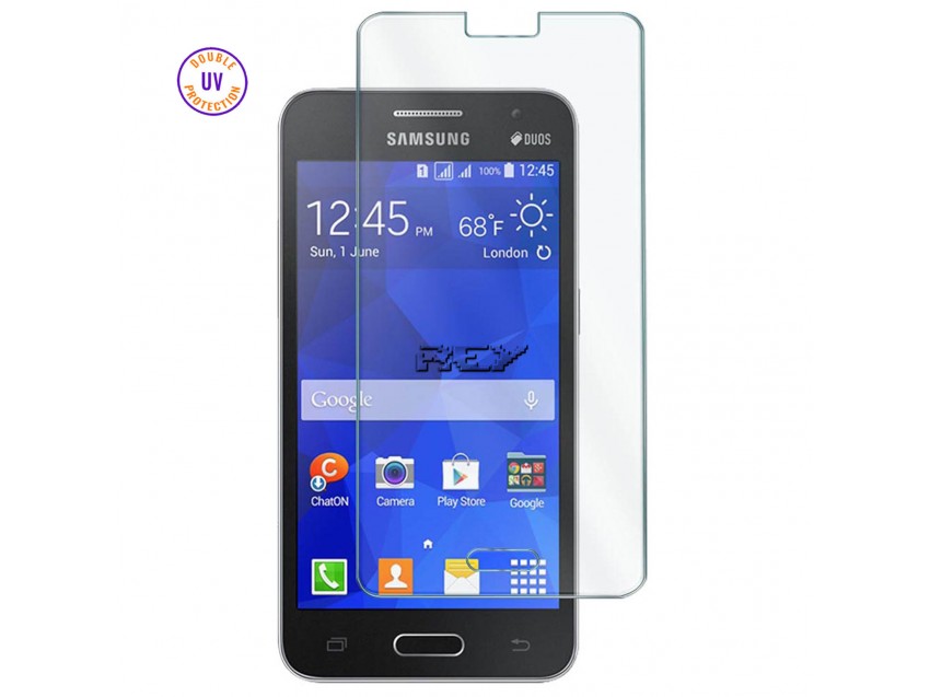 Protector Pantalla SAMSUNG GALAXY CORE 2 G355 Cristal Templado, Doble Protección UV