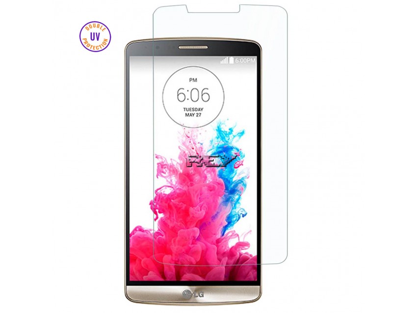 Protector Pantalla LG G3 D855 Cristal Templado, Doble Protección UV