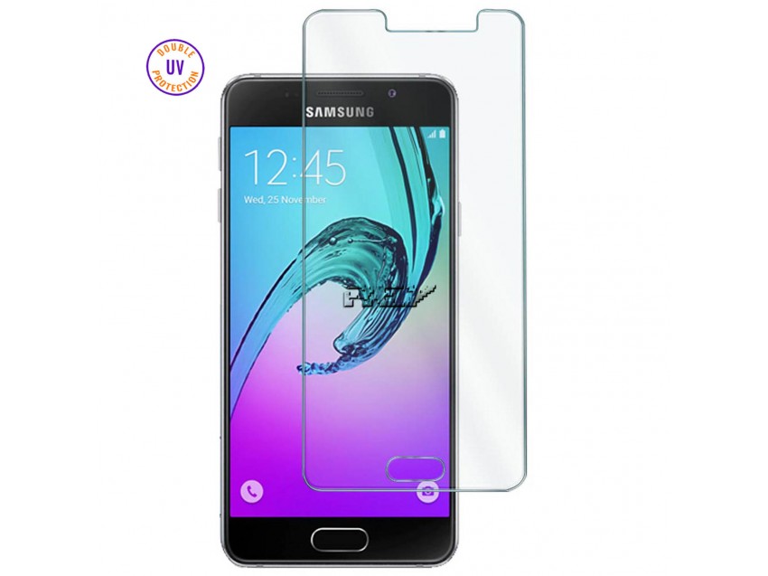 Protector Pantalla SAMSUNG GALAXY A3 (2015) Cristal Templado, Doble Protección UV