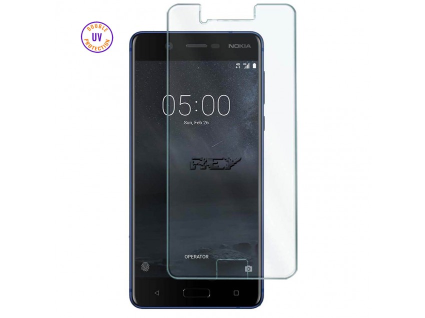 Protector Pantalla NOKIA 5 Cristal Templado, Doble Protección UV