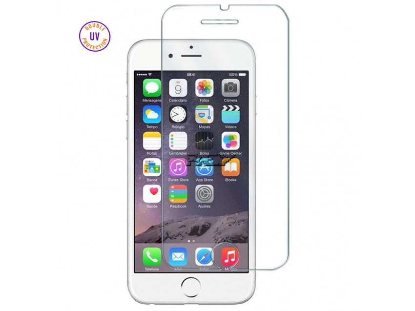 Protector Pantalla IPHONE 6S Cristal Templado, Doble Protección UV