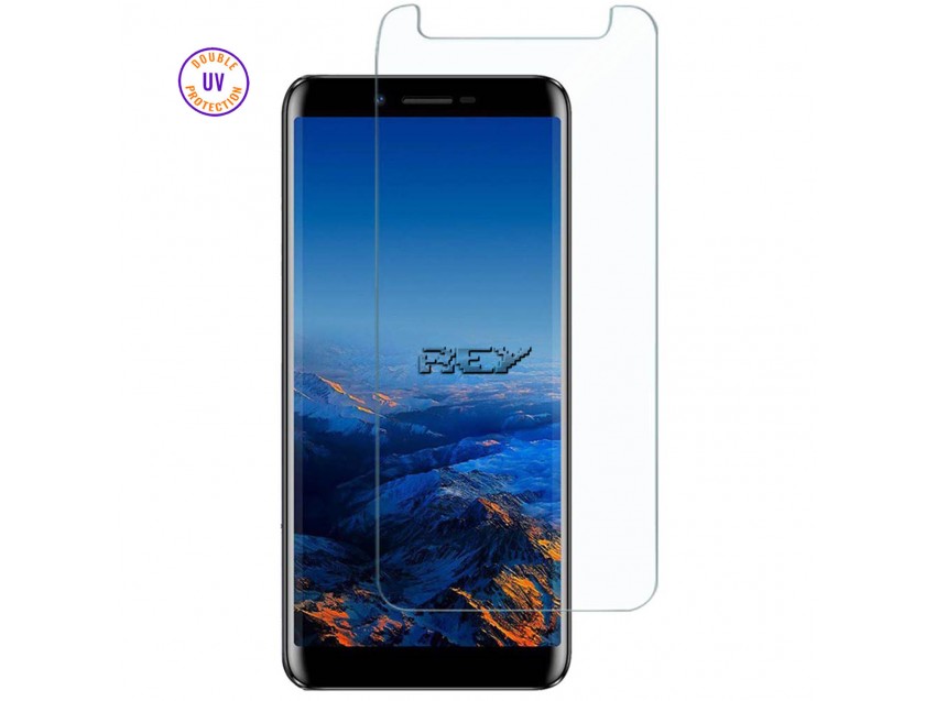 Protector Pantalla DOOGEE X60L Cristal Templado, Doble Protección UV