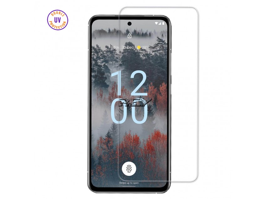 Protector Pantalla NOKIA X30 5G Cristal Templado, Doble Protección UV