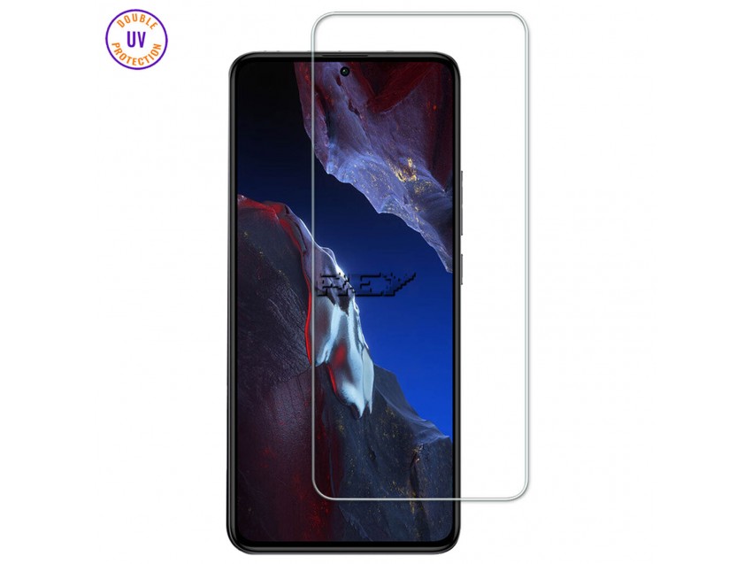 Protector Pantalla XIAOMI POCO F5 Cristal Templado, Doble Protección UV