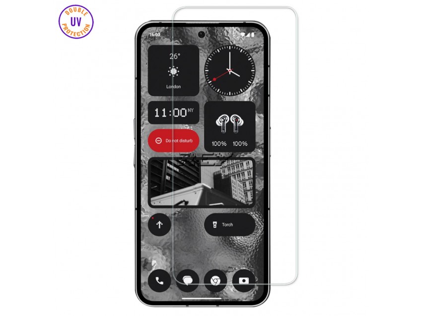 Protector Pantalla NOTHING PHONE 2 Cristal Templado, Doble Protección UV