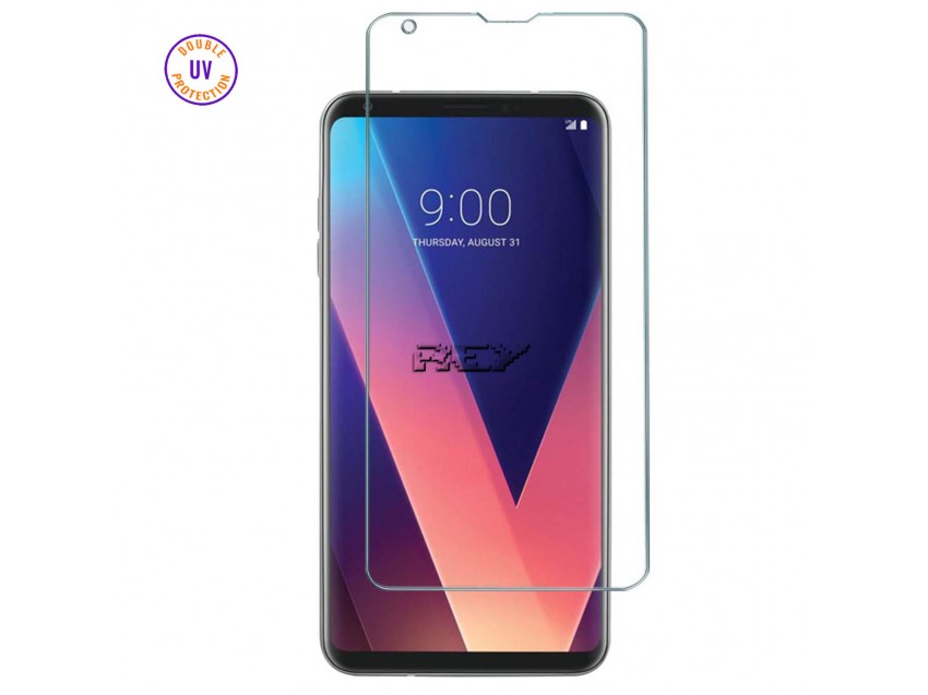 Protector Pantalla LG V30 Cristal Templado, Doble Protección UV