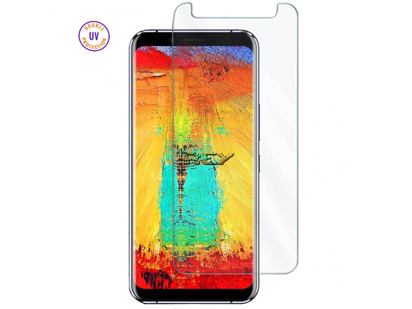 Protector Pantalla LEAGOO S8 Cristal Templado, Doble Protección UV