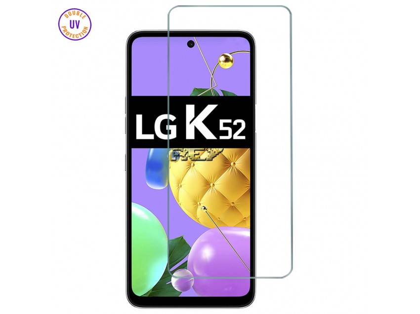 Protector Pantalla LG K62 Cristal Templado, Doble Protección UV